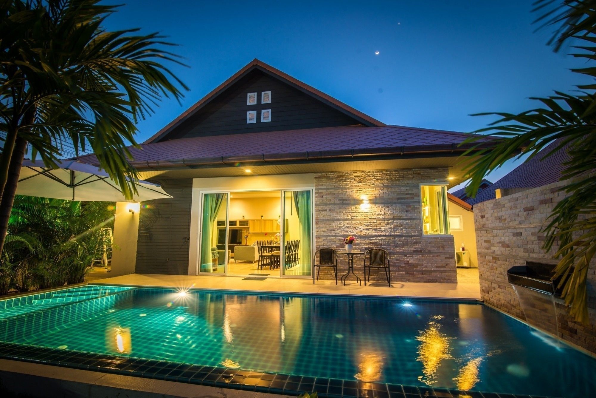 The Ville Deluxe Modern Pool Villa Pattaya Luaran gambar